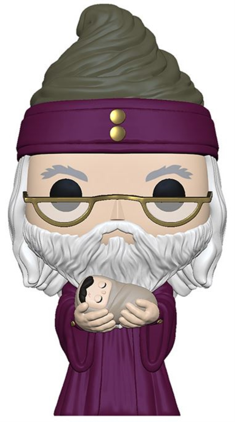 FUNKO ACTION FIGURES FUNKO POP HP: DUMBLEDORE W/ BABY HARRY FUNKO ACTION FIGURES FUNKO POP HP: DUMBLEDORE W/ BABY HARRY